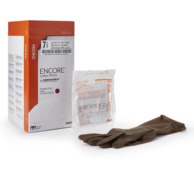 ENCORE Latex Micro Latex Surgical Glove -  200 per Case