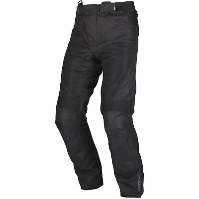 Modeka Herren Motorrad Hose Veo Air - Sommer Textil Hose schwarz Gr. XL