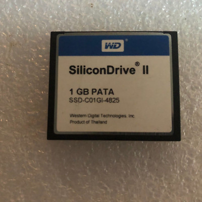 SiliconDrive 1GB PATA CF WD CF Card