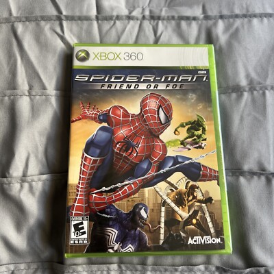Spider-Man: Friend or Foe (Microsoft Xbox 360, 2007) NEW SEALED MINT