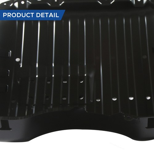 Fit For 1999-2004 Jeep Grand Cherokee Fuel Tank Skid Plate Cover w/ Straps Black