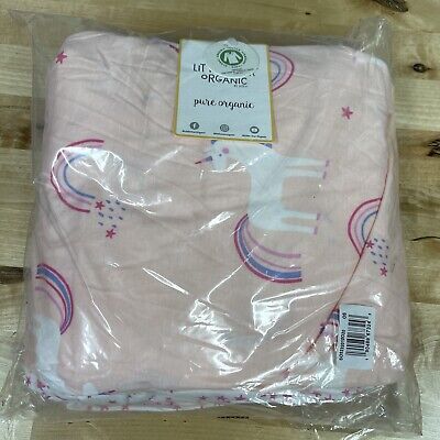2 Pk Little Star Organic Pure Organic Cotton Fitted Jersey Knit Crib Sheets Unic