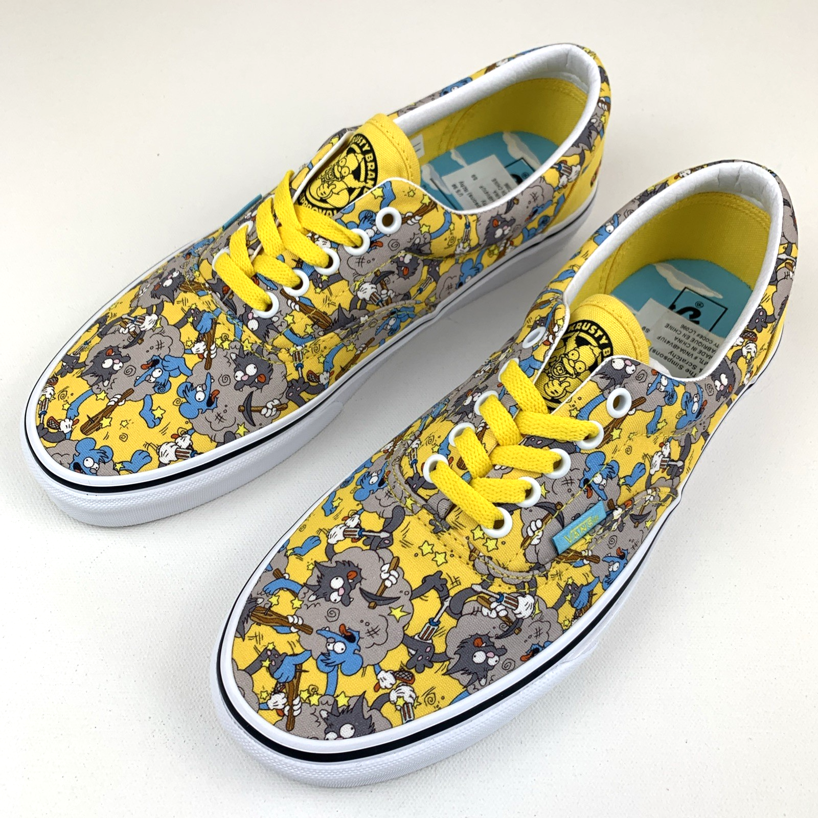 Vans x The Simpsons Itchy & Scratchy Era Sneakers Mens 9