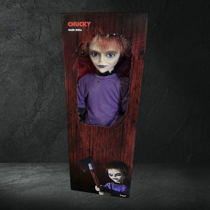 Spirit Halloween Seed Of Chucky GLEN Doll Decoration Brand NEW FREE FAST SHIP