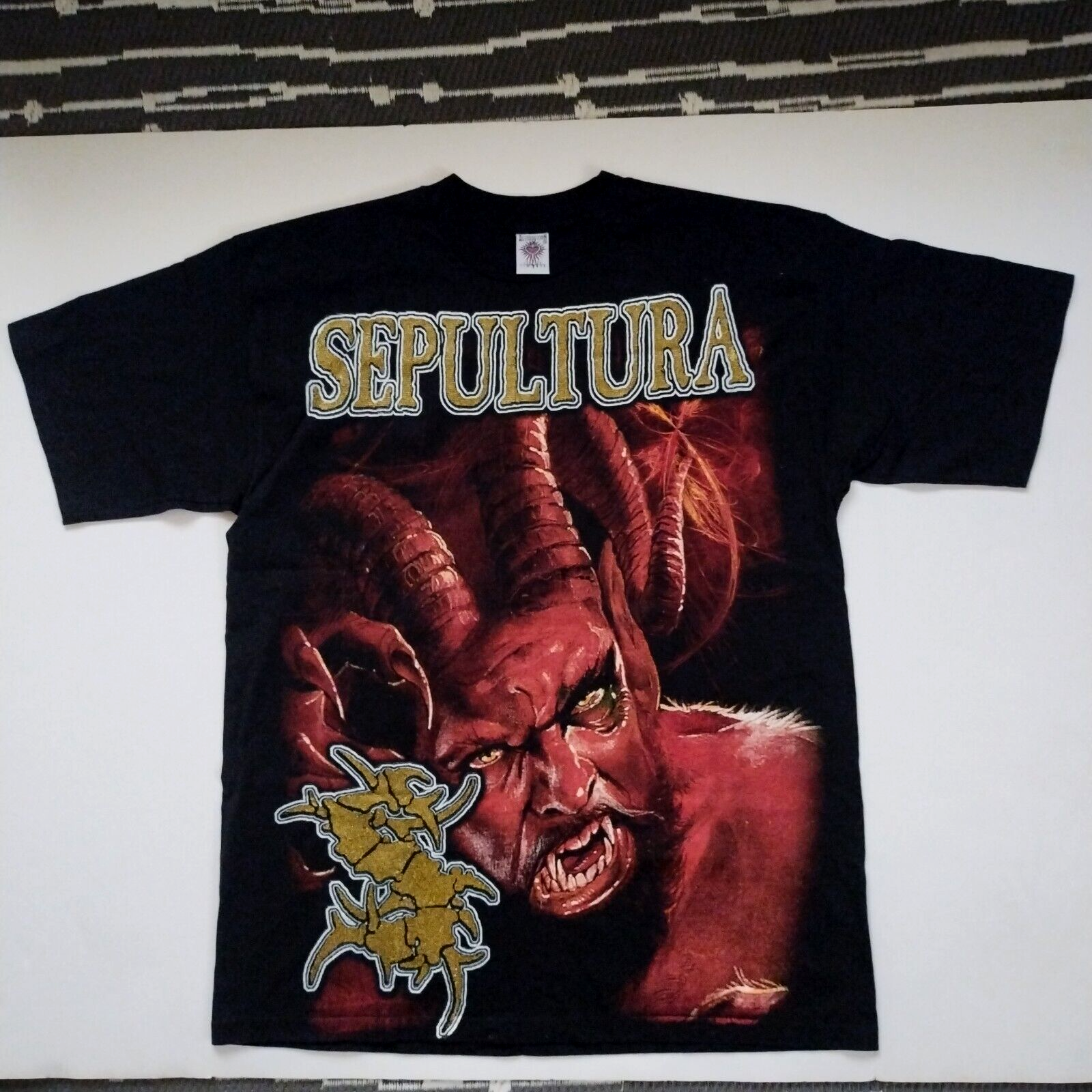 激レア90'S SEPULTURA Tシャツ ヴィンテージ　サイズL 激レア90´S SEPULTURA Tシャツ ヴィンテージ サイズL