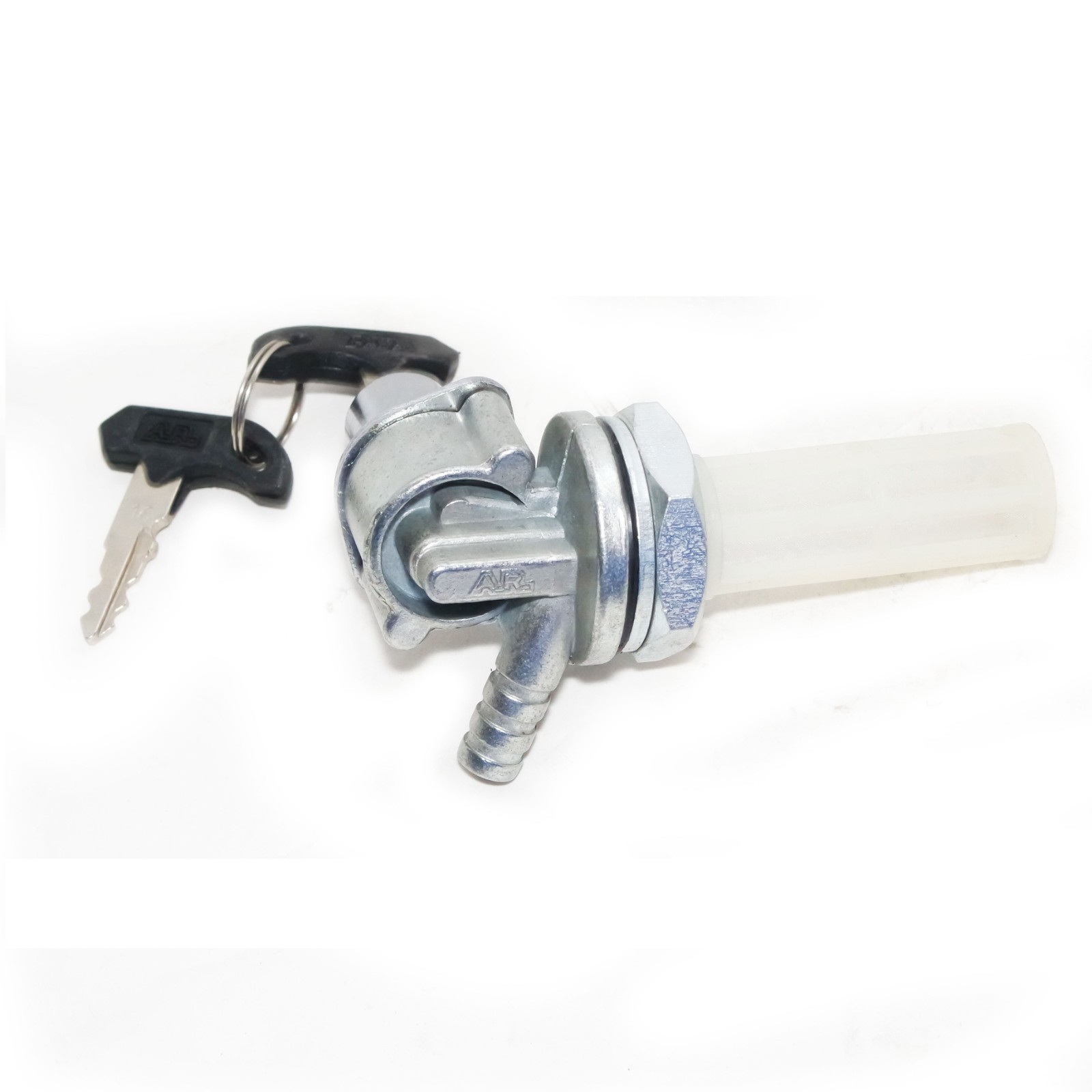 Lockable Petrol Fuel Tap Petcock With 2 Keys Bajaj 3 Wheeler Front Engine 