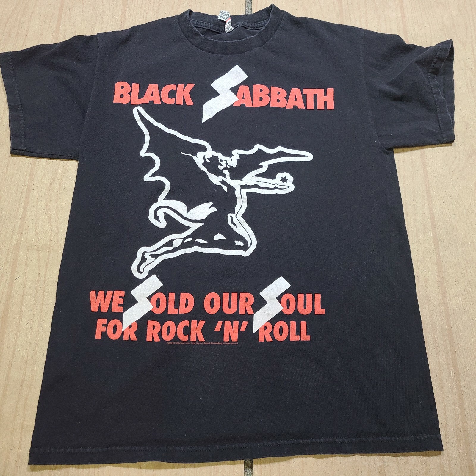 00s 2012 BLACK SABBATH ロックTシャツ バンドTシャツ Black Sabbath We Sold Our Soul For Rock 'N Roll T-Shirt 2012