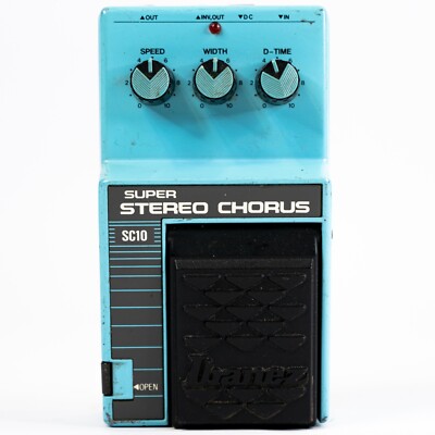Ibanez Super Stereo Chorus SC10 Guitar Effect Pedal - Vintage