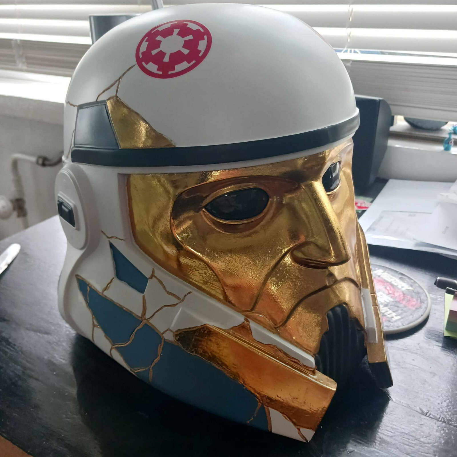 STAR WARS CAPTAIN ENOCH helmet - wearable resin prop. | eBay