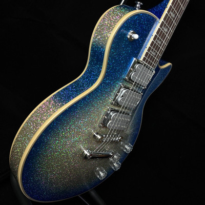 Custom Ace Freer Electric Guitar Blue Large Grain Metallic Finish HHH Pickups