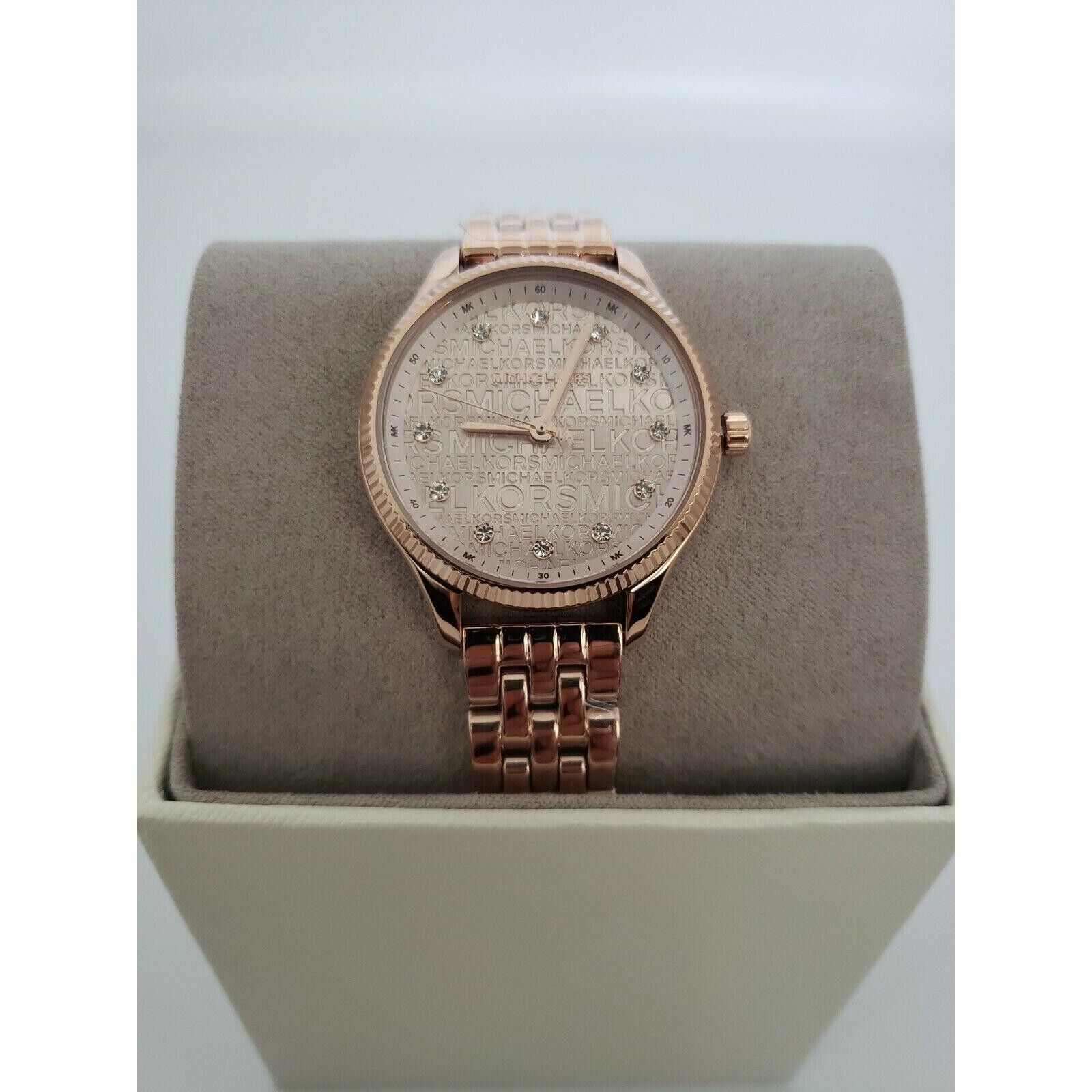 Michael Kors Quartz Watch with Stainless Steel Strap Rose Gold MK6799 12 9 2022 eBay