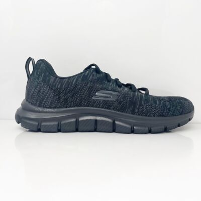 

Skechers Mens Track Front Runner 232298 Серые кроссовки Кроссовки Размер 8.5, Черный, Track Front Runner