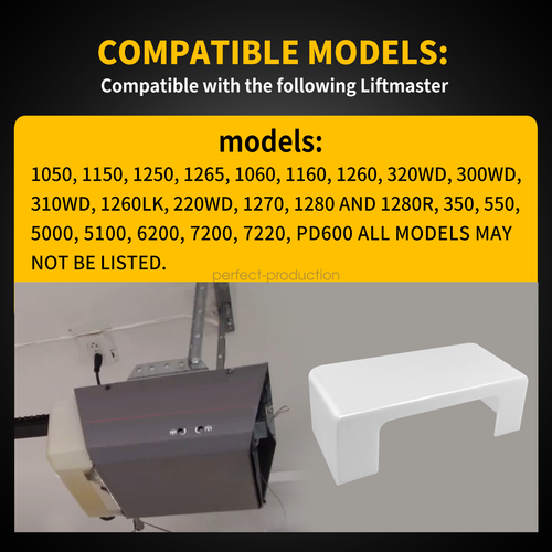 108D34 Garage Opener Light Lens Cover fits Chamberlain & Craftsman LiftMaster