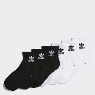 

Adidas Originals Trefoil Quarter Socks, 6 пар, детские