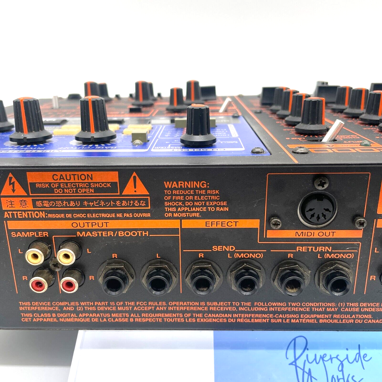Roland DJ-2000 Professional DJ Mixer 4 channel Mixing DJ