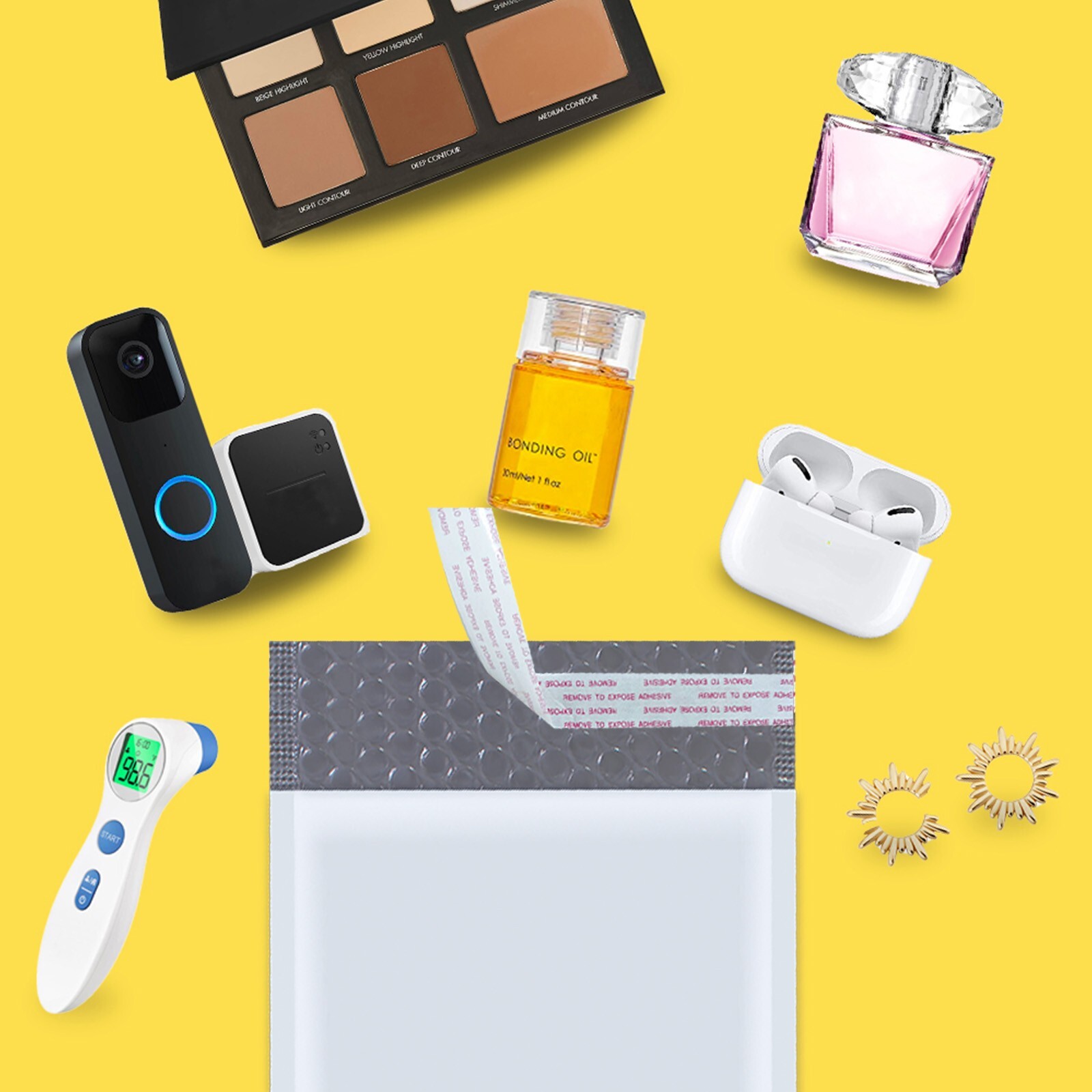 200pcs #3 8.5x14.5 Poly Bubble Mailers 4 Layers Padded Envelopes Shipping Bags