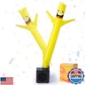 Mini Wacky Waving Inflatable Tube Guy, Desktop Mini Inflatable Tube Man with Blower Gag Prank Gift for Office Birthday Party-Yellow