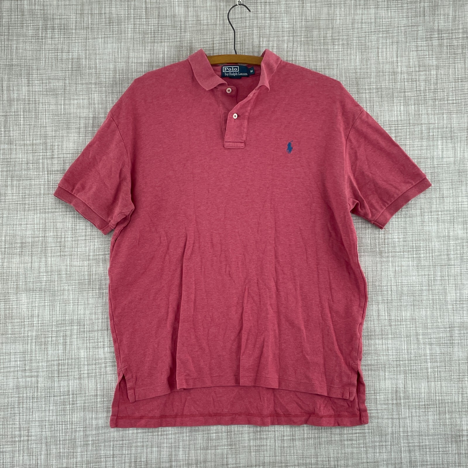 Polo Ralph Lauren Preppy Golf Polo Shirt Mens M Red 1223 | eBay