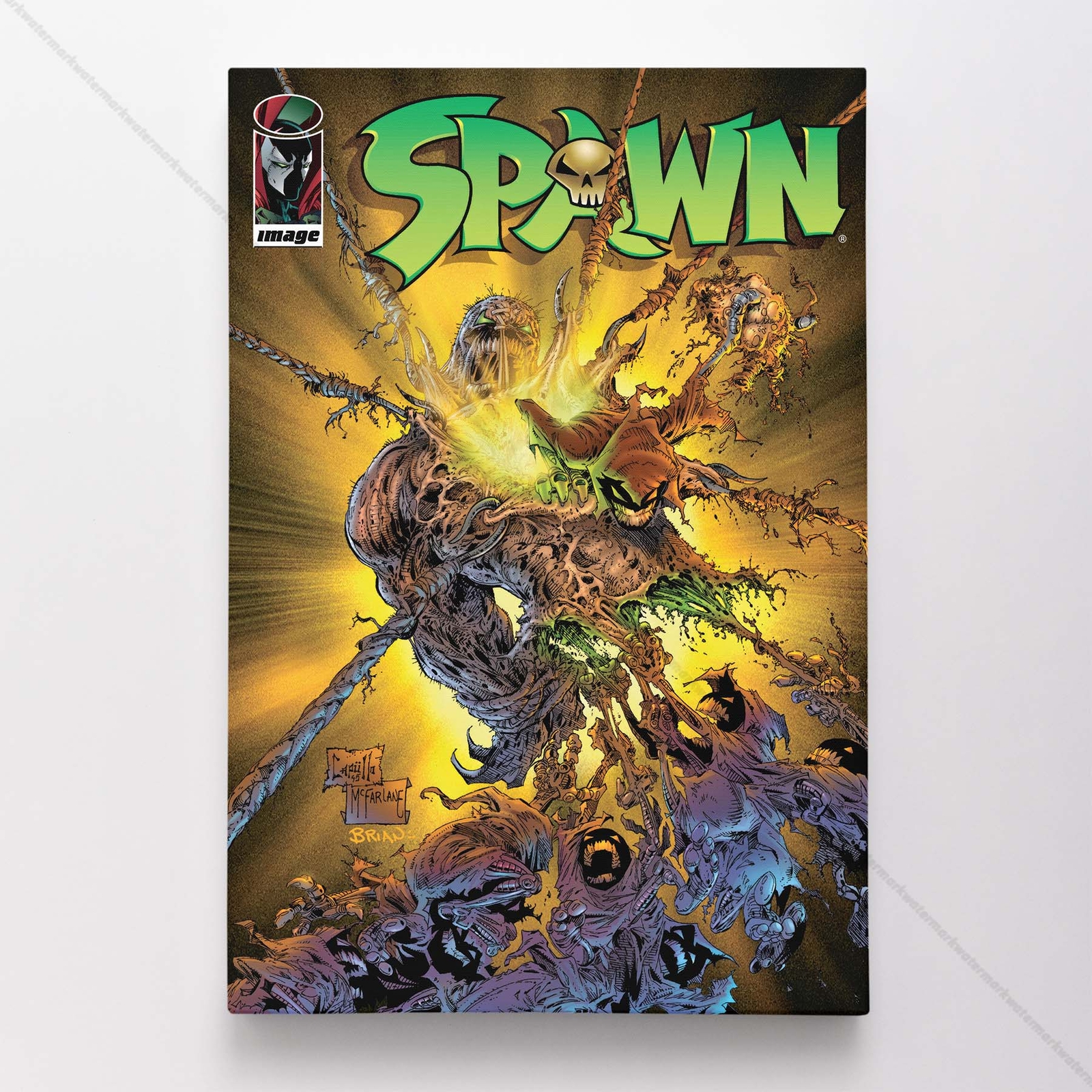 Spawn 41 Poster Canvas Comic Book Cover Art Print #A