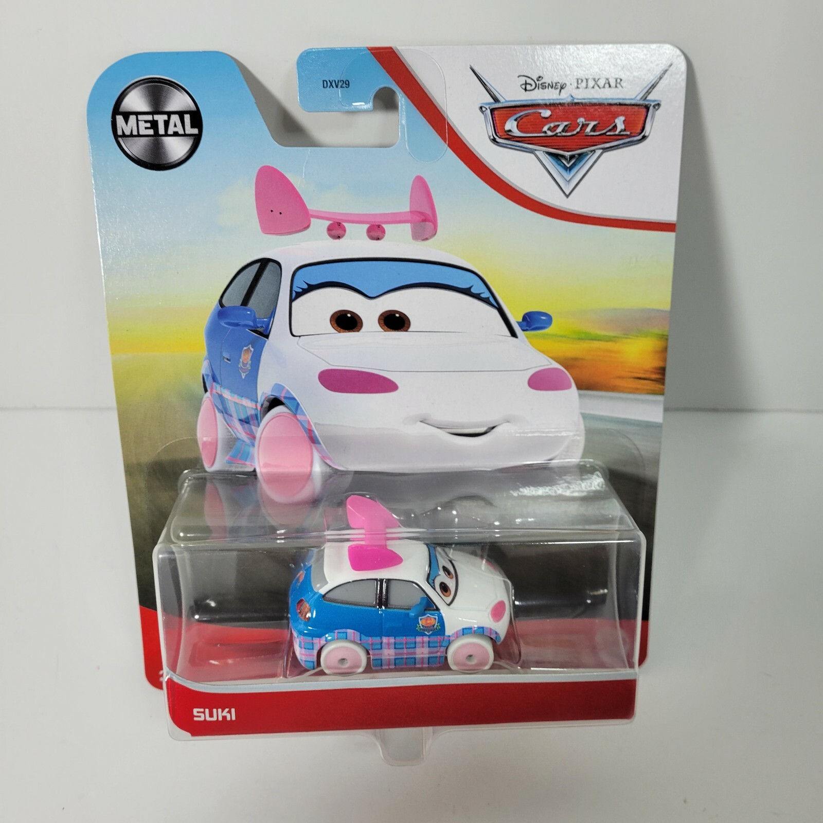マテル　カーズ　SUKI Suki 2021 Disney Pixar Cars Mattel Metal Die Cast Blue Pink