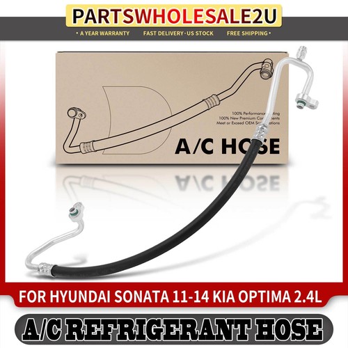 Replacement A/C Refrigerant Discharge Hose For 2012-2016 Hyundai & Kia – Fits Optima, Sonata 2.4L 4 Cylinder Models