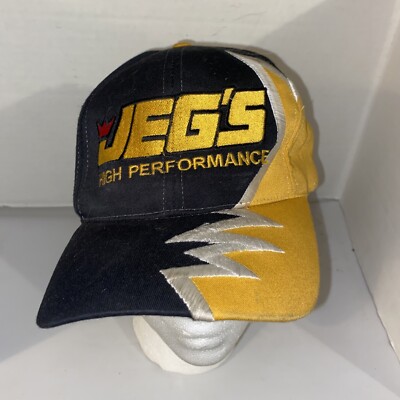 JEGS High Performance Auto Part Embroidered Ball Cap Adjustable Hat Vintage