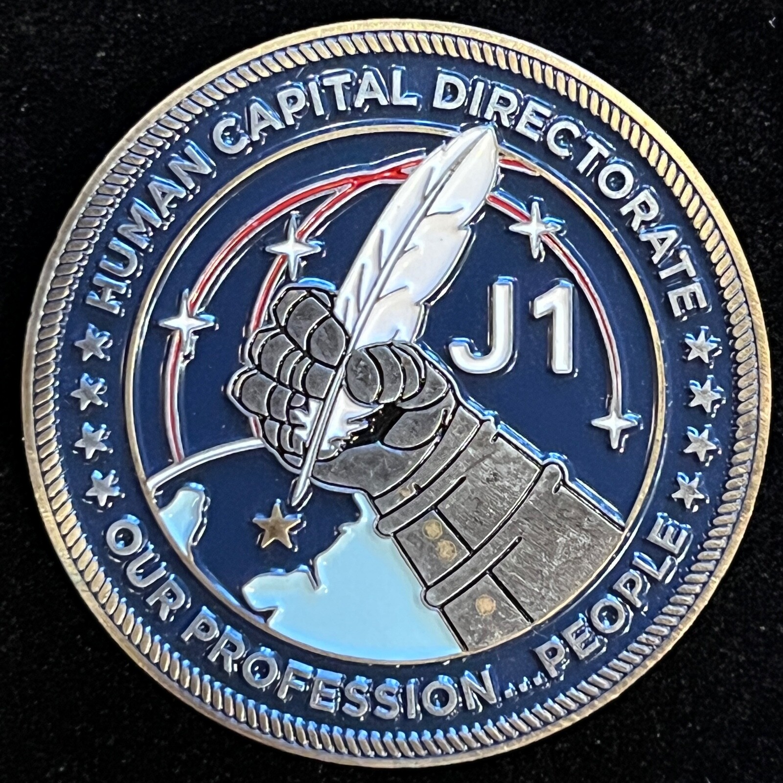 J1 Human Capital Directorate Director Challenge Coin | eBay