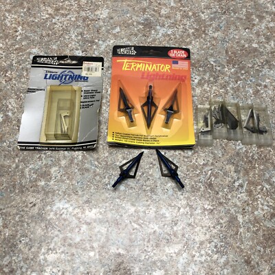 Game Tracker Broadheads Terminator Lightning Series 3 Blade 100 grain
