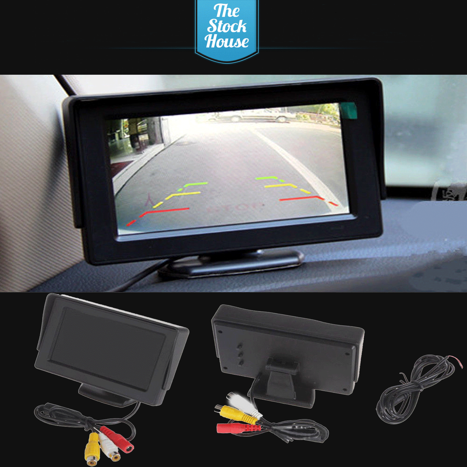 Citroen Relay 20062020 Wifi Reversing Brake Camera Night Vision & 4.3