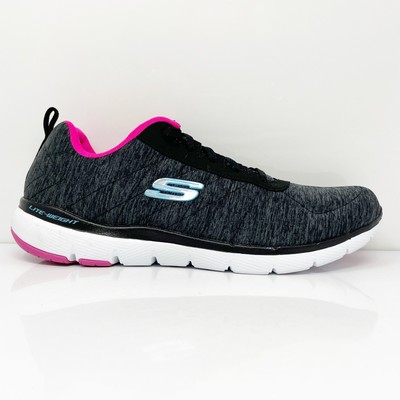 

Skechers Womens Flex Appeal 3.0 13067 Черные кроссовки для бега Размер 11, Черный, Flex Appeal 3.0