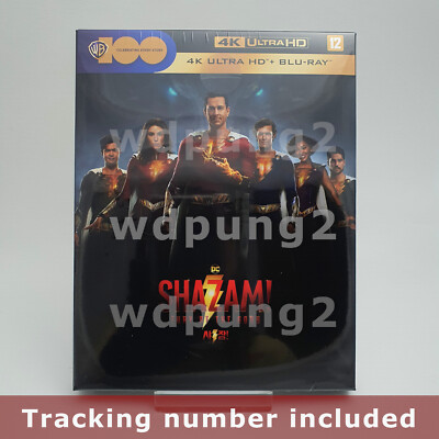 Shazam! Fury of the Gods - 4K UHD + BLU-RAY Steelbook Full Slip Limited Edition