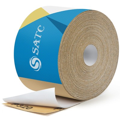 S SATC 320 Grit PSA Longboard Sandpaper 20 Yard Long Continuous Roll 2-3/4'' W...