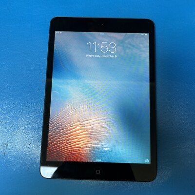 WiFi Only Apple iPad Mini 1st Gen 16GB 9.3.5 Space Gray MD528LL/A