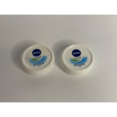 2 Nivea Refreshingly Soft Moisturizing Cream .84 oz Purse Travel Size NEW Sealed