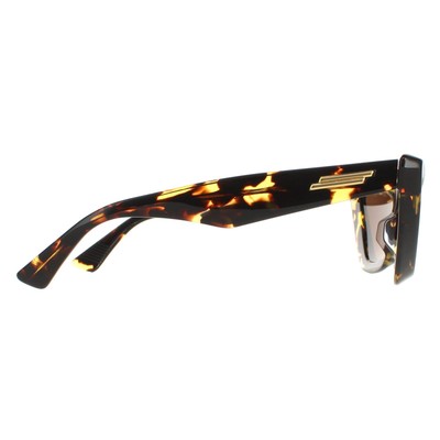 Pre-owned Bottega Veneta Sunglasses Bv1101s 002 Havana Brown
