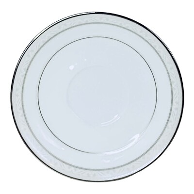 Noritake MONTVALE PLATINUM White Flowers Bone China Dinnerware NEW CHOOSE
