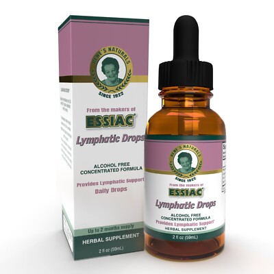 Essiac Lymphatic Drainage Drops made with 100% Organic and Wildcrafted herbs