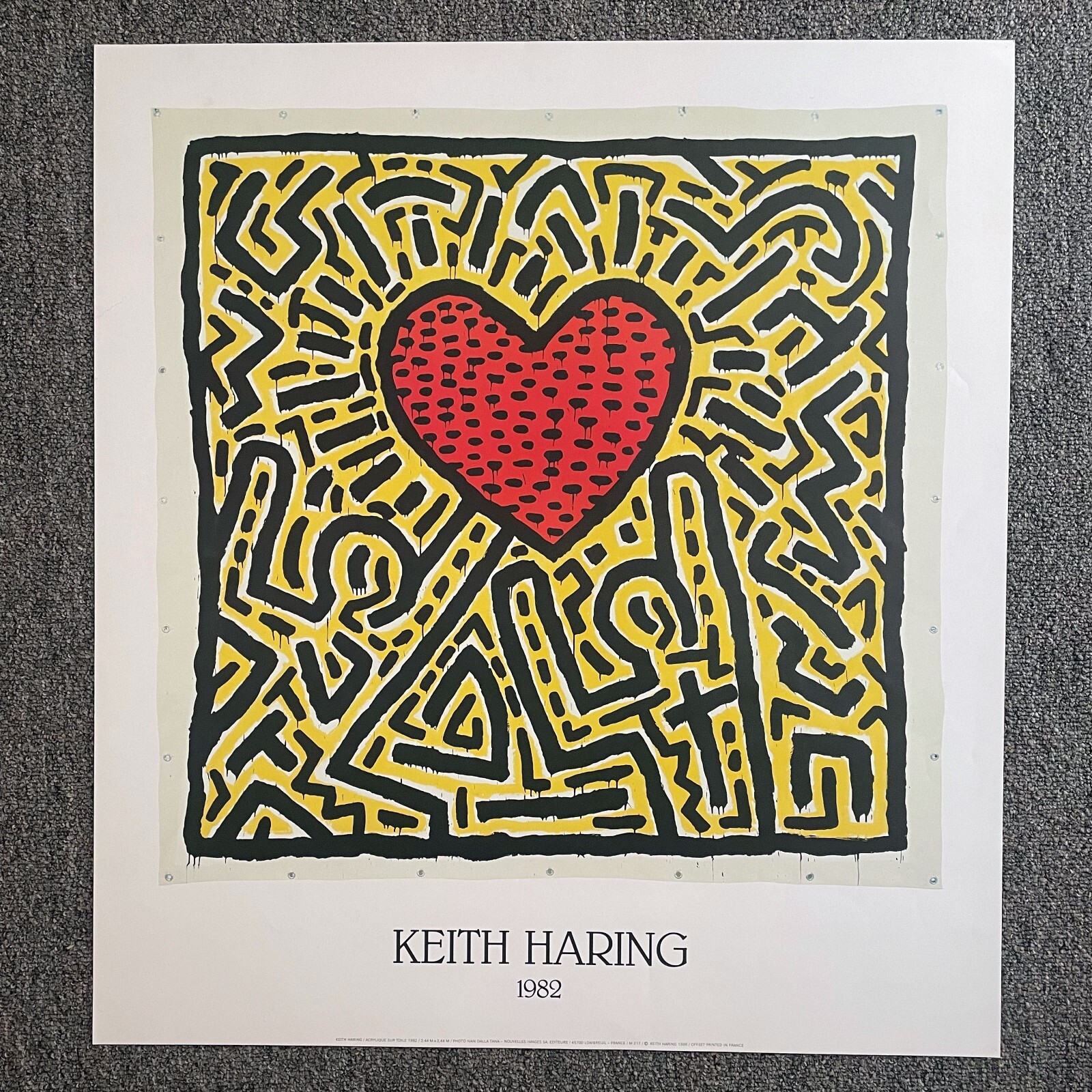 Keith Haring アート作品 2点セット Keith Haring, Pop Shop II Set, 1988 | Andipa Gallery