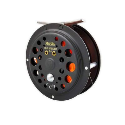 Martin Caddis Creek Fly Fishing Reel, Reinforced Aluminum Spool with Push But...