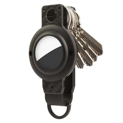 Rossm Airtag Key Organizer - Minimalist Metallic Key Holder | Holds 2-6 Keys