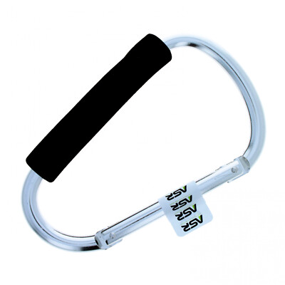 7 Inch Jumbo Aluminum Carabiner Hiking Cushion Grip (6 Colors)