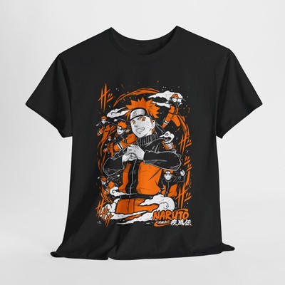 Naruto Shirt Shippuden Itachi Kakashi Madara Anime Unisex Tee T-Shirt All Size