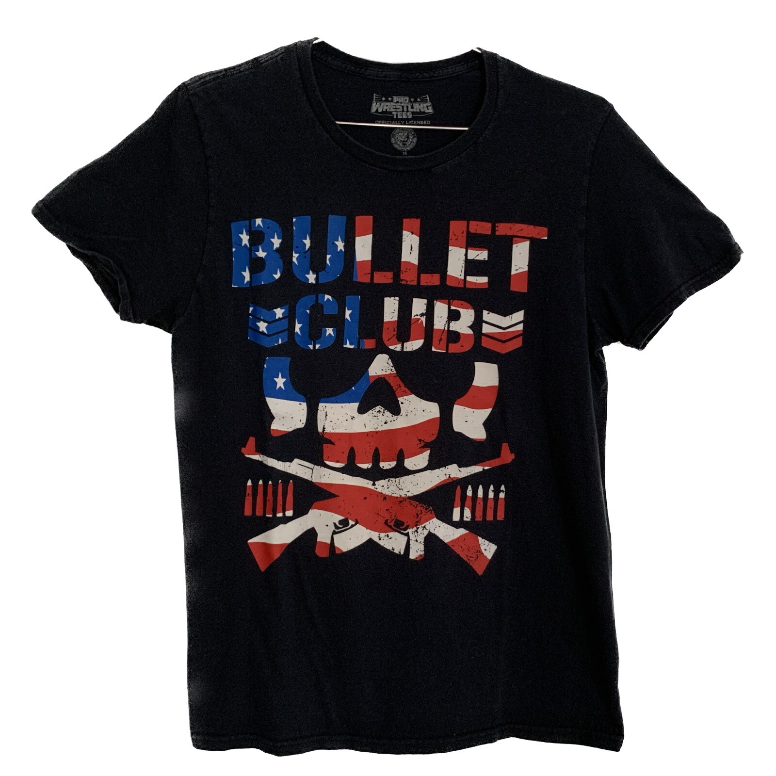 Bullet Club patriotic t-shirt (Unisex Medium) All Elite Wrestling AEW New  Japan | eBay