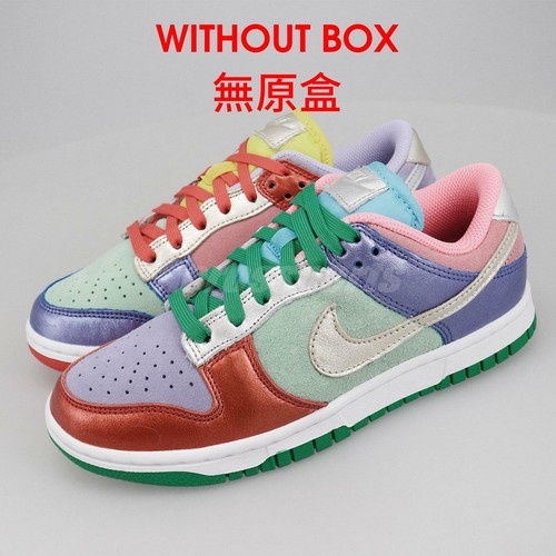 

Nike Wmns Dunk Low SE LEFT FOOT DEFECT WITHOUT BOX Women US6 Casual DN0855-600, Multi-color, Wmns Dunk Low Se