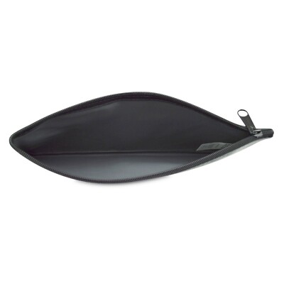 Deposit Bag Bank Pouch Zippered Safe Money Bag Organizer in GRAY 2 PACK