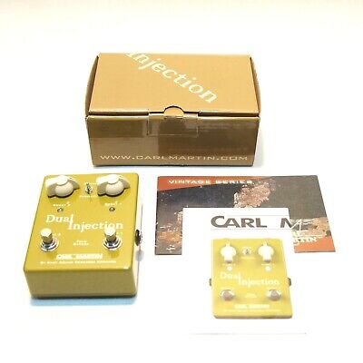 [Mint!!] Carl Martin Dual Injection Clean Booster guitar effects Pedal  