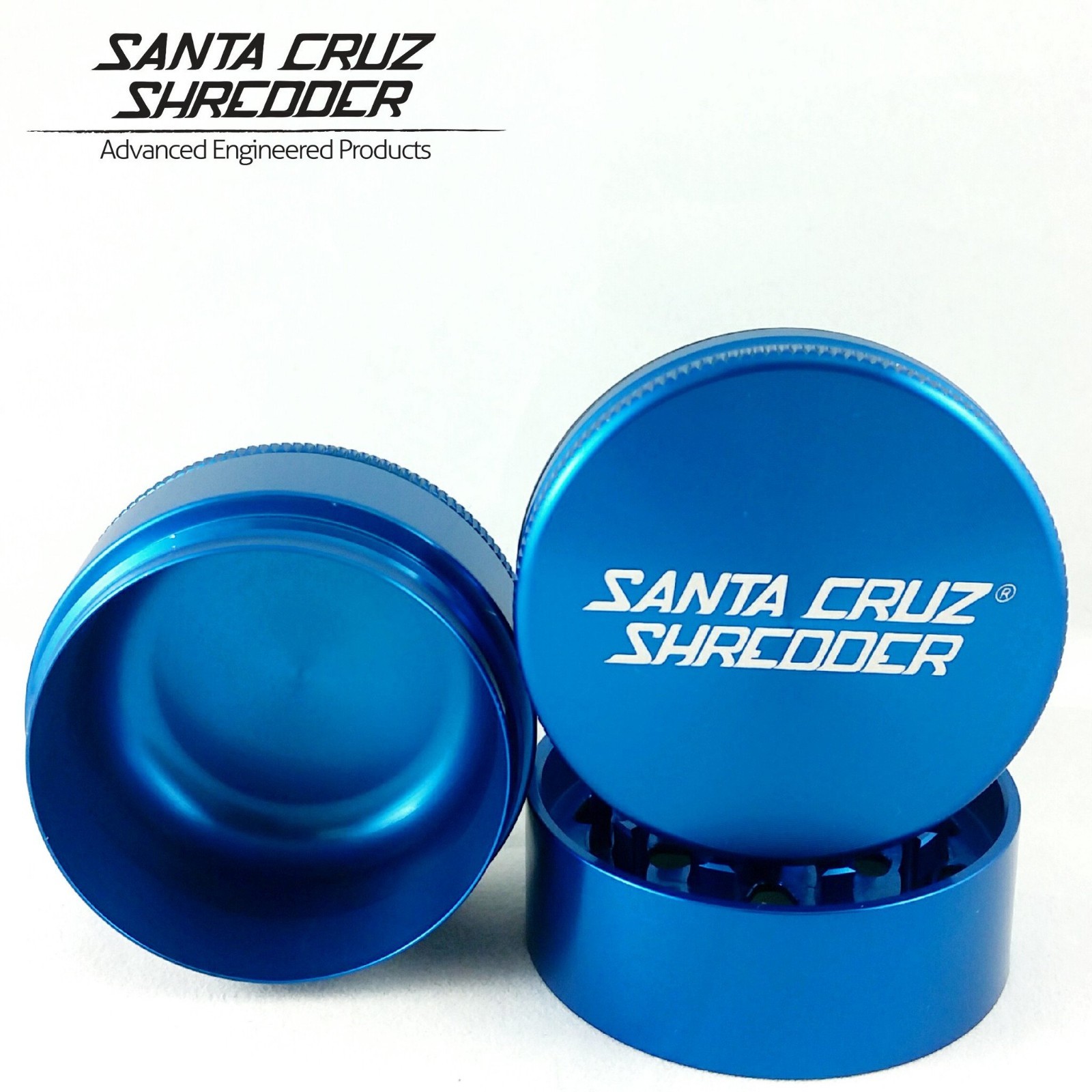 Santa Cruz Shredder LARGE 2.75" 3 Piece Herb Grinder Authentic in Box NEW