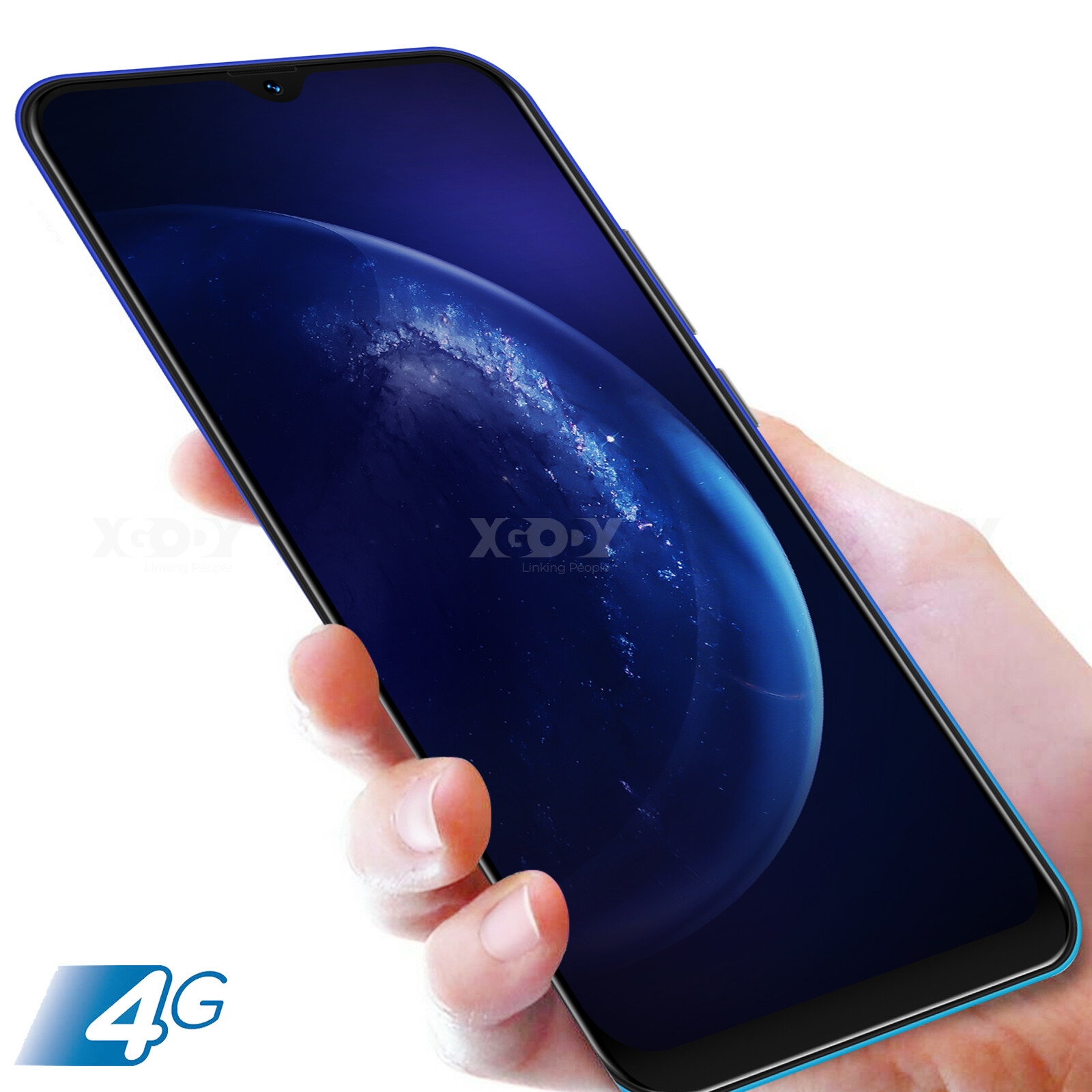 XGODY Android 10.0 Smartphone 6.3 Inch Factory Unlocked Cell Phone Dual SIM USA
