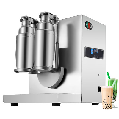 VEVOR Milk Tea Shaker Auto Bubble Boba Tea Shaking Machine Milkshake Dispenser