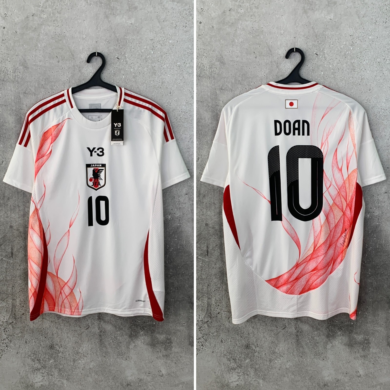 Y-3 サッカー日本代表シャツ DOAN 10 XLサイズ Y-3 サッカー日本代表シャツ DOAN 10 XLサイズ 楽天市場
